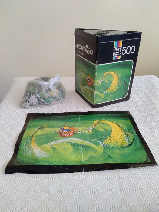 Puzzle HEYE CRAZY DUTCHMAN Mordillo completo . Ver descrição