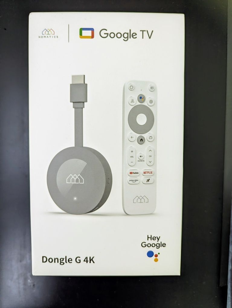 ТВ приставка-Стік(TV box-stike)Homatic Dongle G 4К з Netflix 4K  2/32G