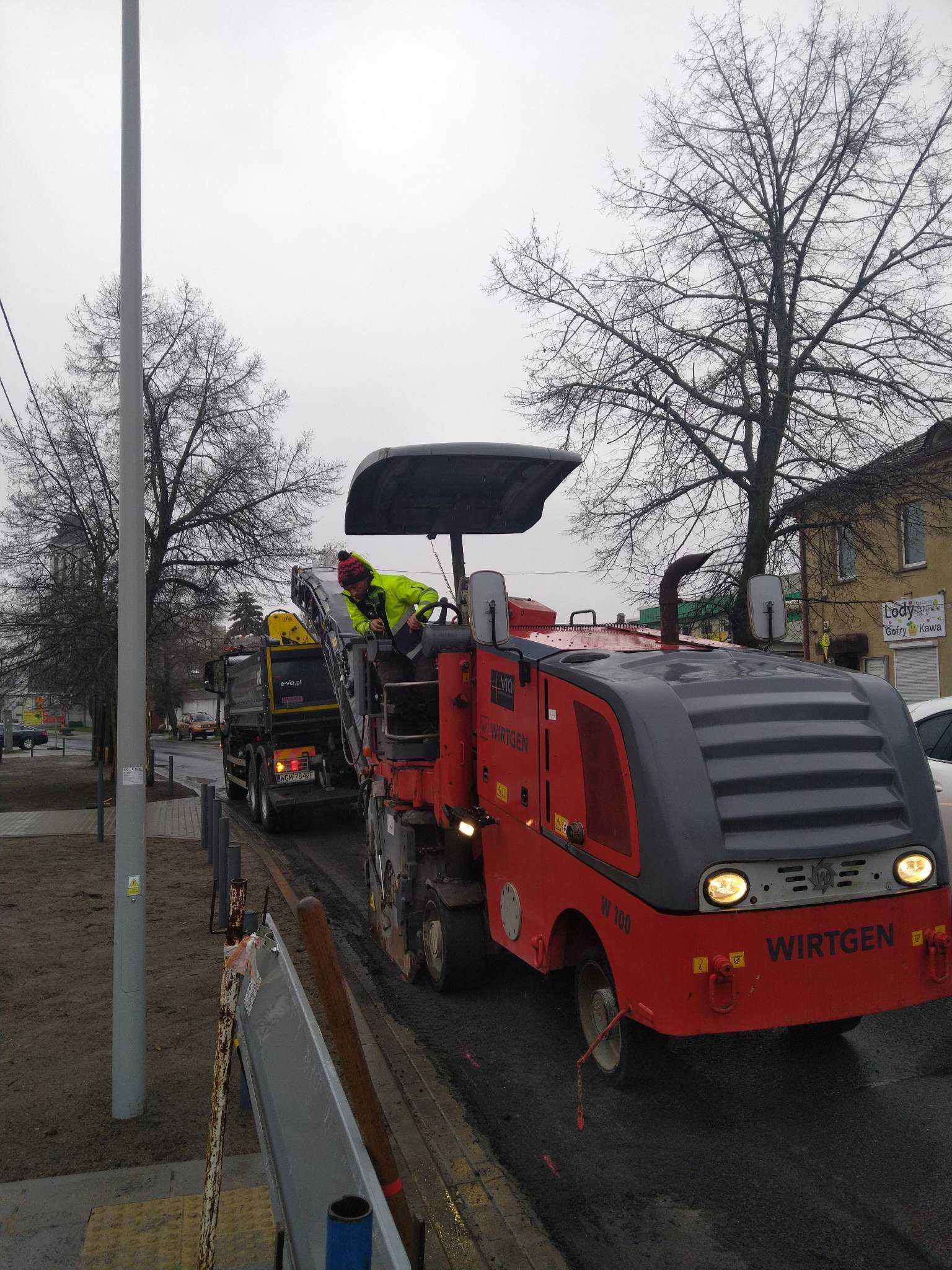 Frezowanie Asfaltu  Drogi Rowerowe Pachwiny Odtworzenia Asfalt