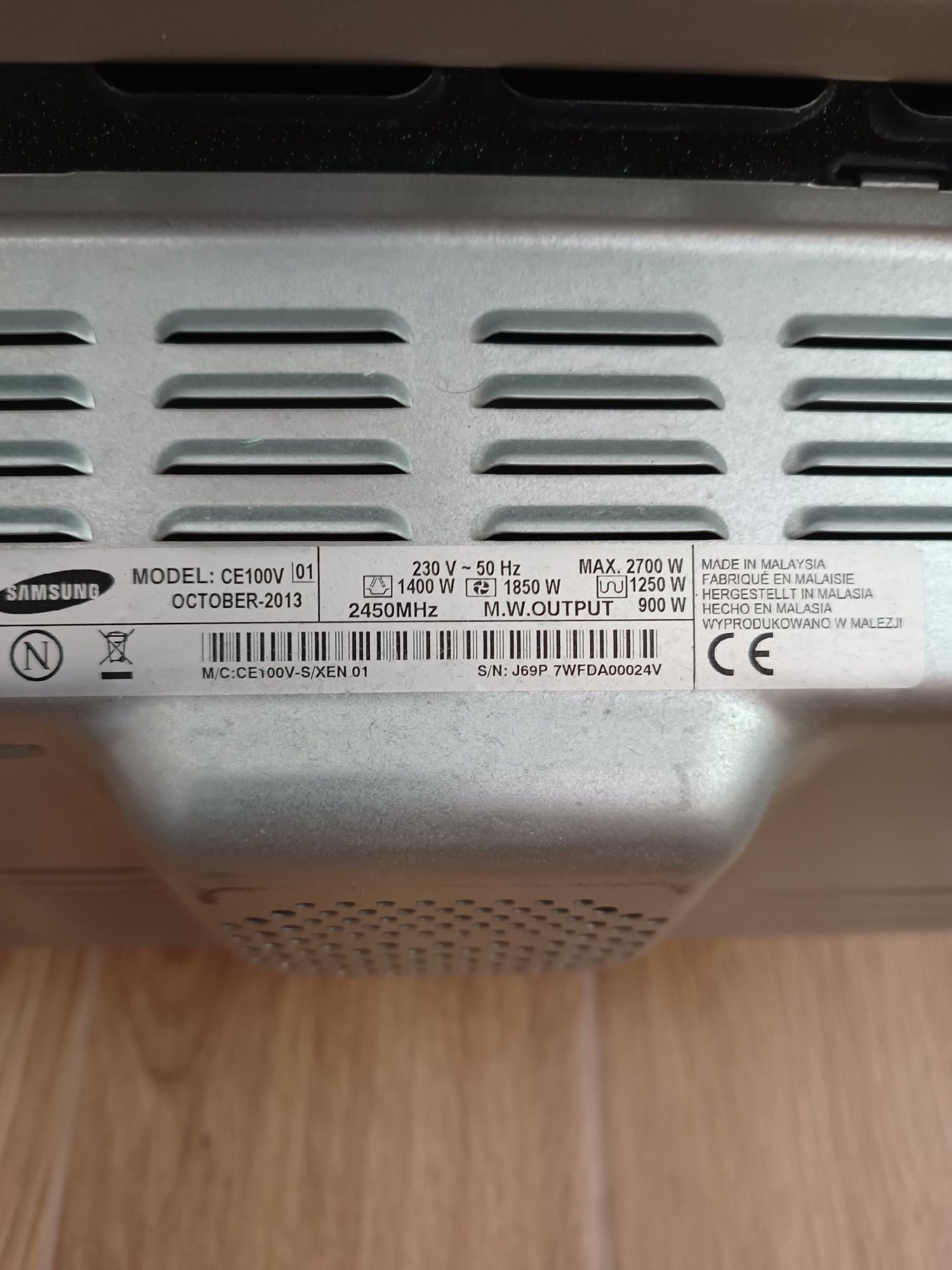 Sprzedam mikrofalówkę Samsung