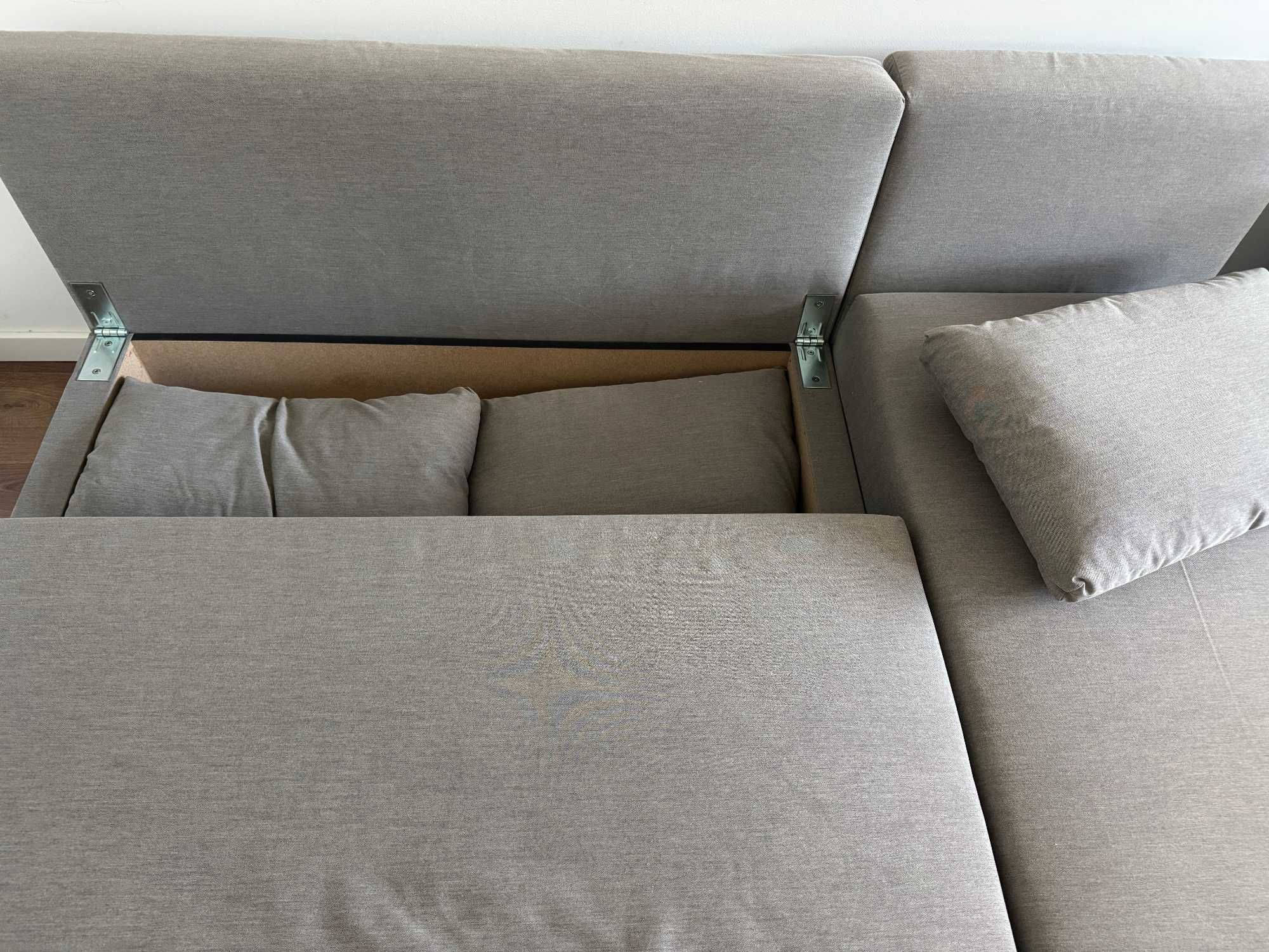 Gray ikea sofa in good condition