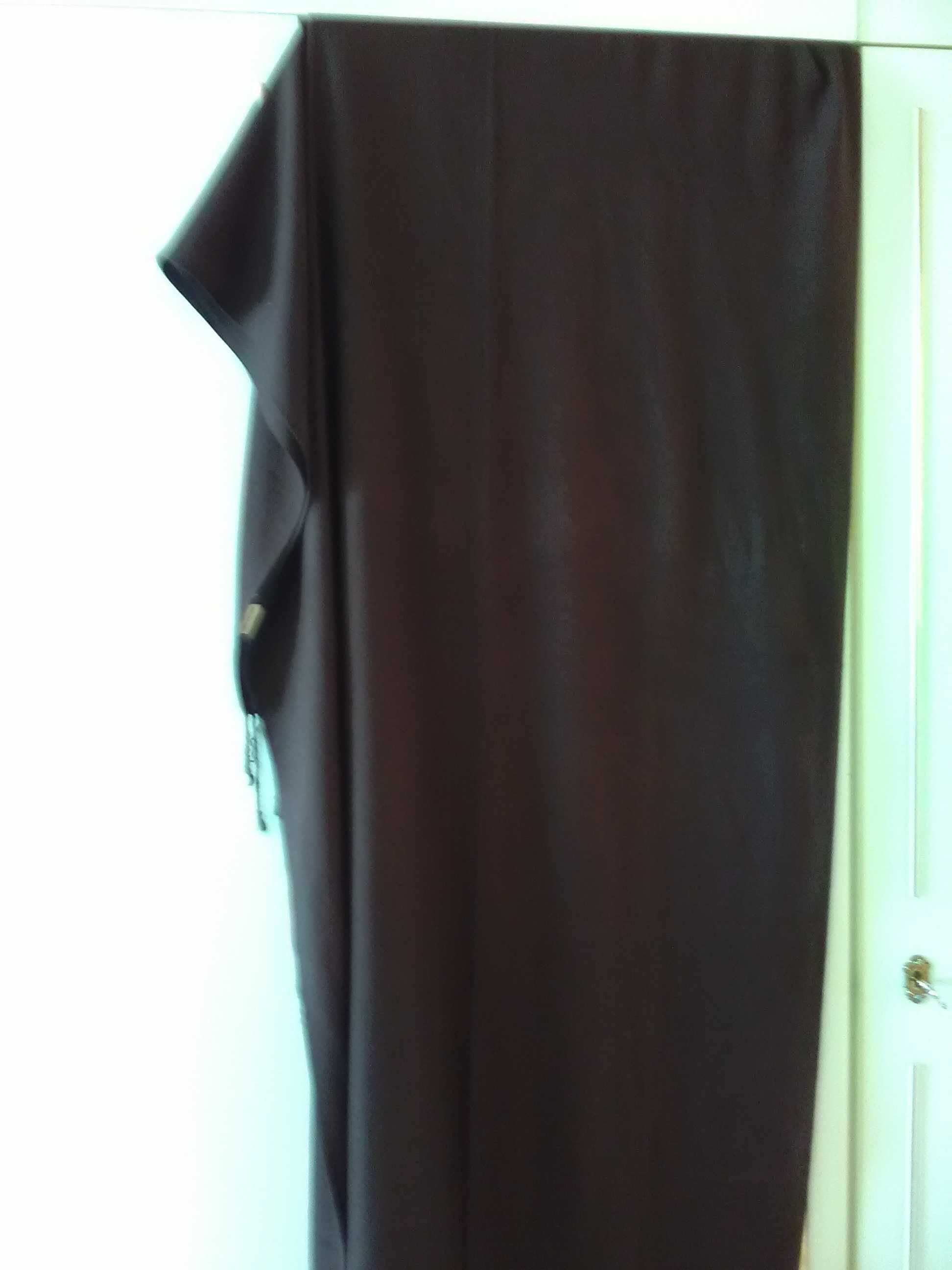 Szalik damski brązowy długi 170 cm
