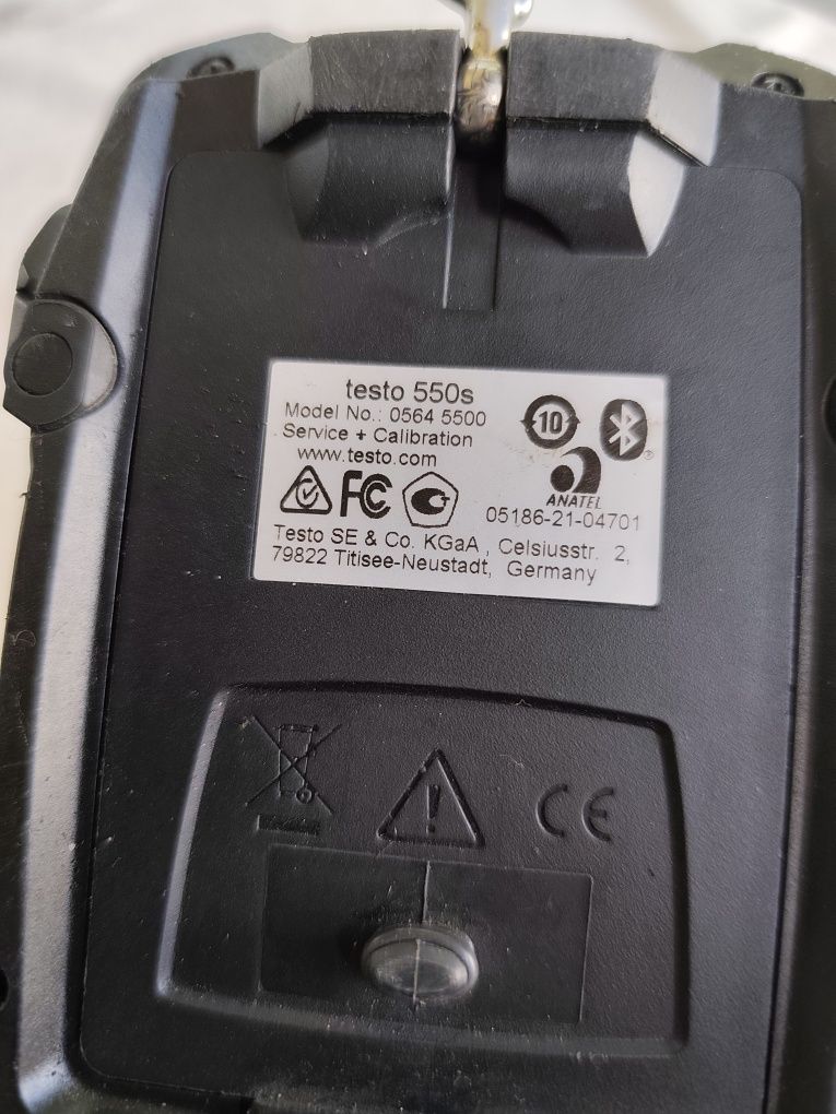 Manometr Testo 550s plus cyfrowy manometr Dräger MSI P3,