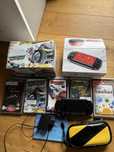 Psp konsola + gry + etui na konsole