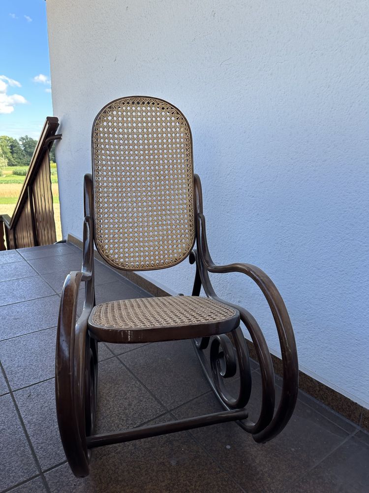 Krzesło bujane dla doroslego i dziecka