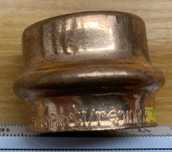Zapras zaślepka miedź CU 28 mm GAZ PN5 korek