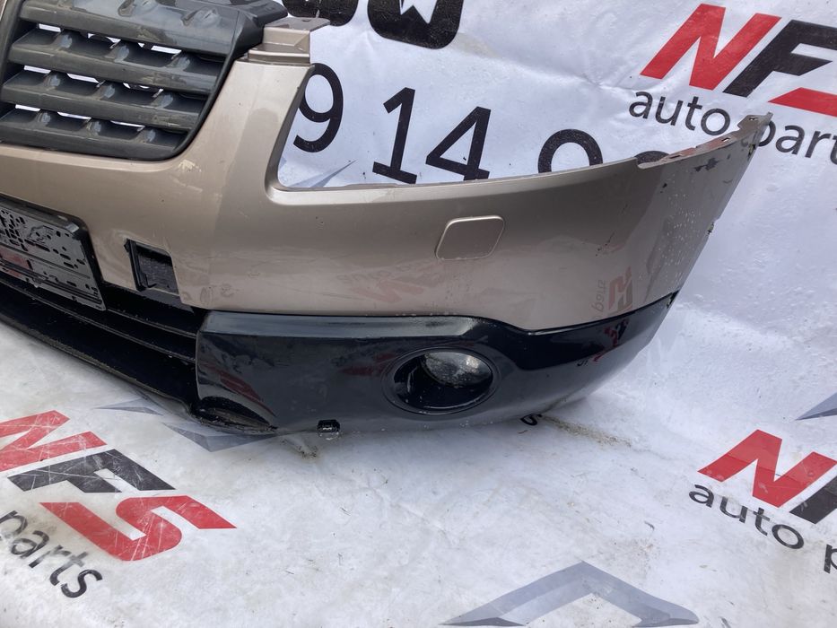 Передній бампер nissan qashqai j10