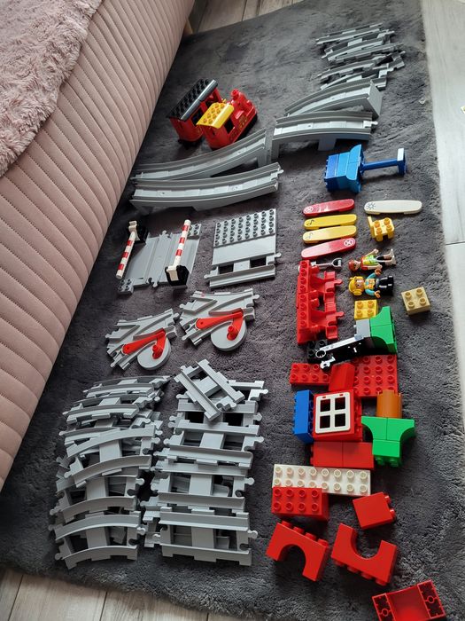 DUŻY ZESTAW klocków lego duplo