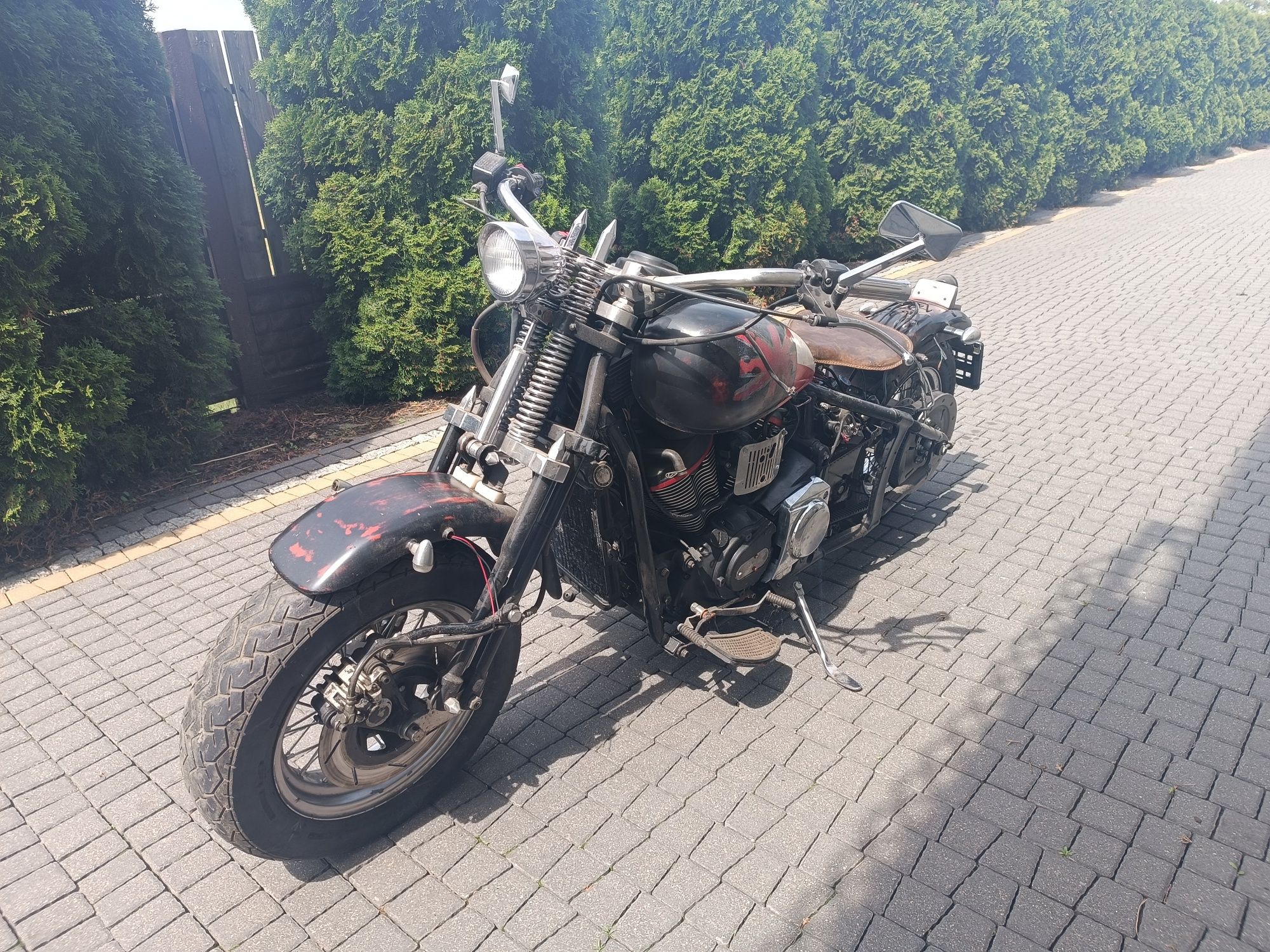 Vulcan 900 bober  zamiana zamienię na motocykl quad cross prl auto bus