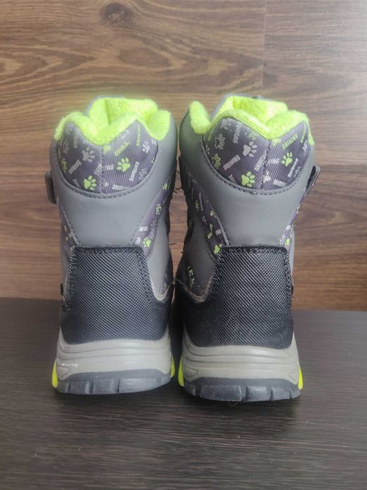 Ортопедичные ботинки р. 28 , стелька 18-18,5 см. серые