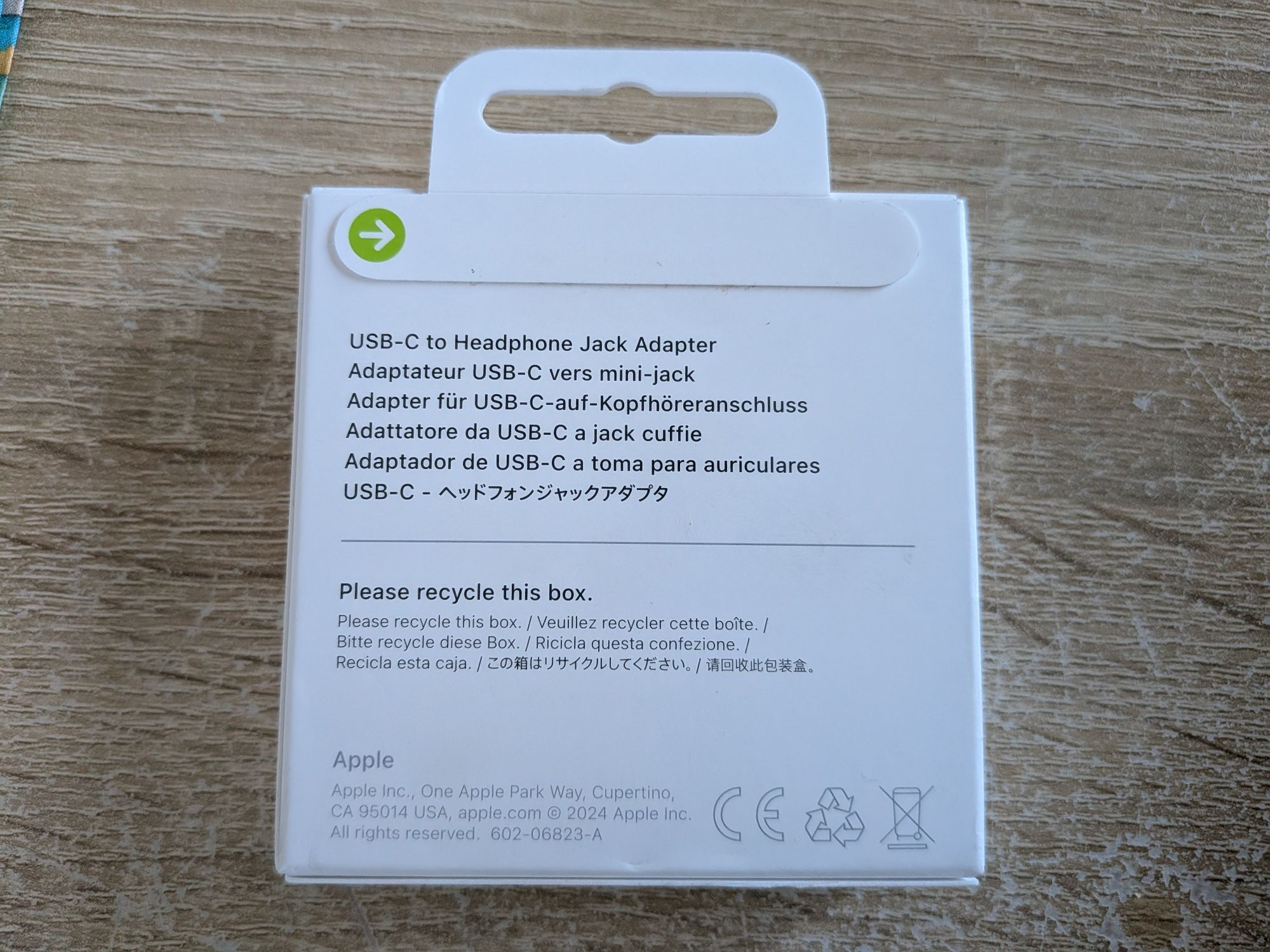 Adapter przejściówka USB c na Jack słuchawkowy