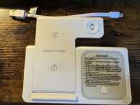 Ladowarka indukcyjna na iphone, airpods i iwatch