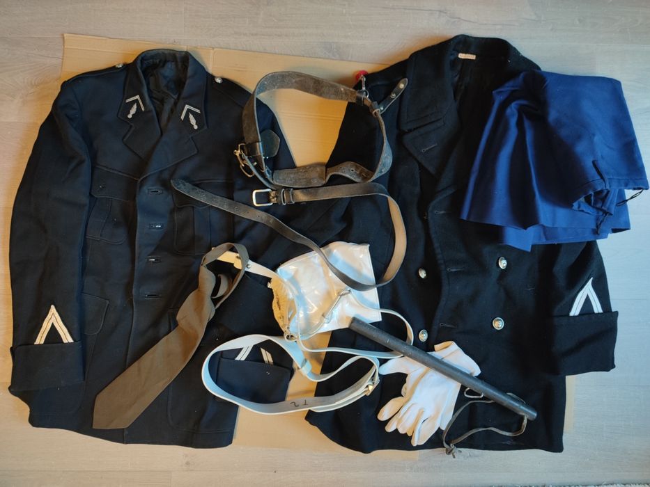 Zestaw umundurowania podoficera żandarmerii Francja