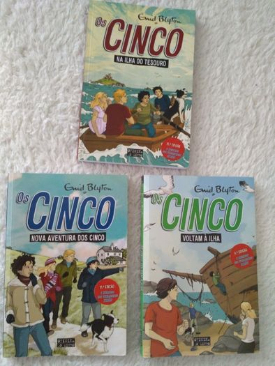 Livro Infanto / juvenil, "Os Cinco"