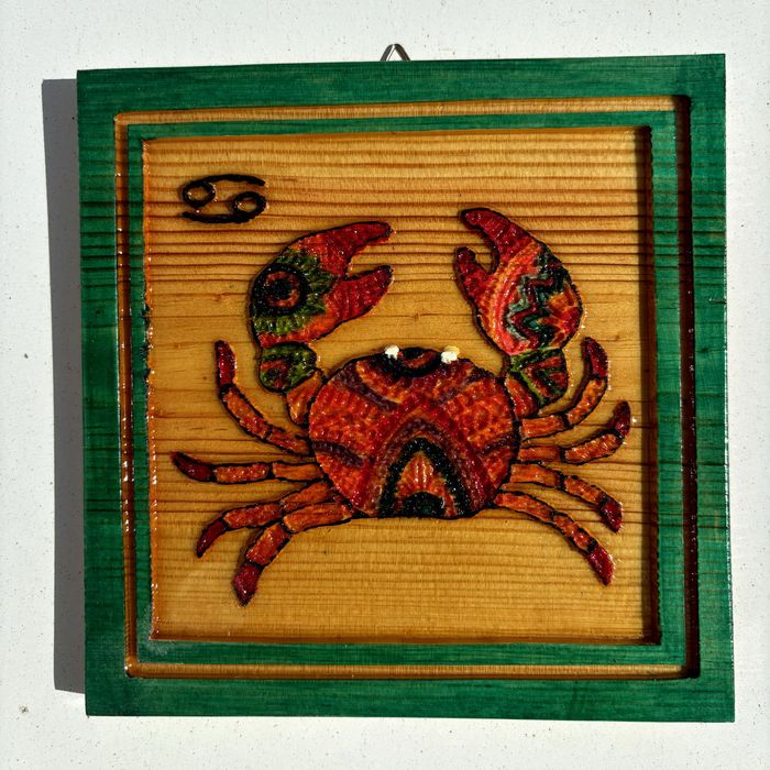 Pintura em madeira feita à mão - Vários Signos