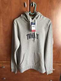 Sweatshirt Tommy Jeans camisola mulher hoodie capuz