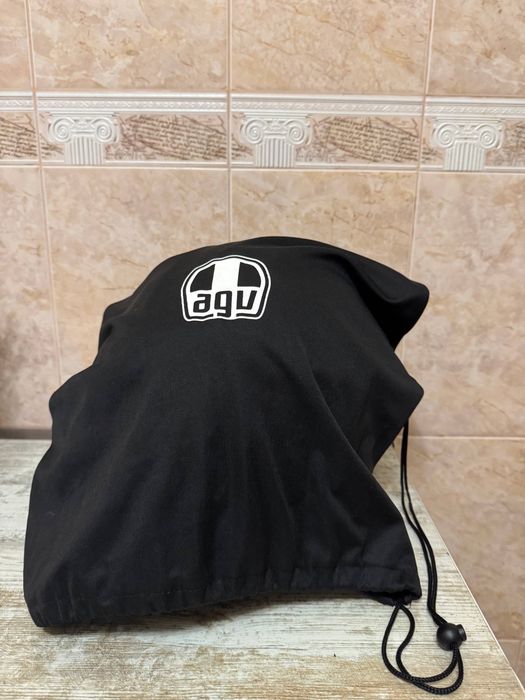 Мотошлем AGV K1 black matt XS с гарнитурой