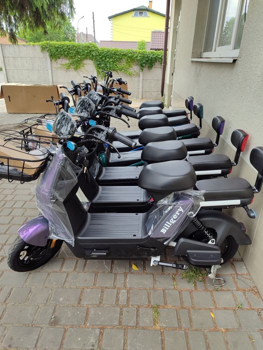 Новенькі електро велосипеди Billgery 500w 60 v 20Ah