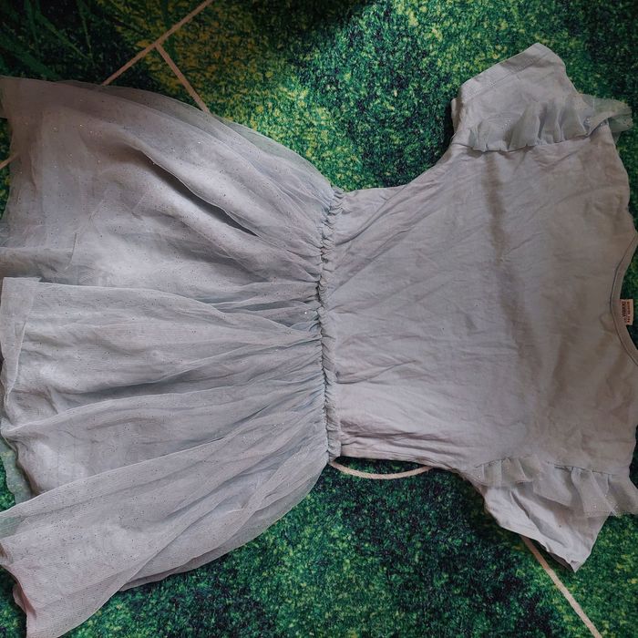 Sukienka Elsa frozen disney 128-134cm karnawał tiul brokat kostium