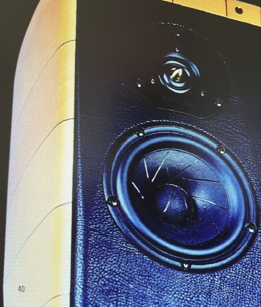 Włoskie kolumny Sonus Faber Cremona by Franco Serblin pierwsza seria