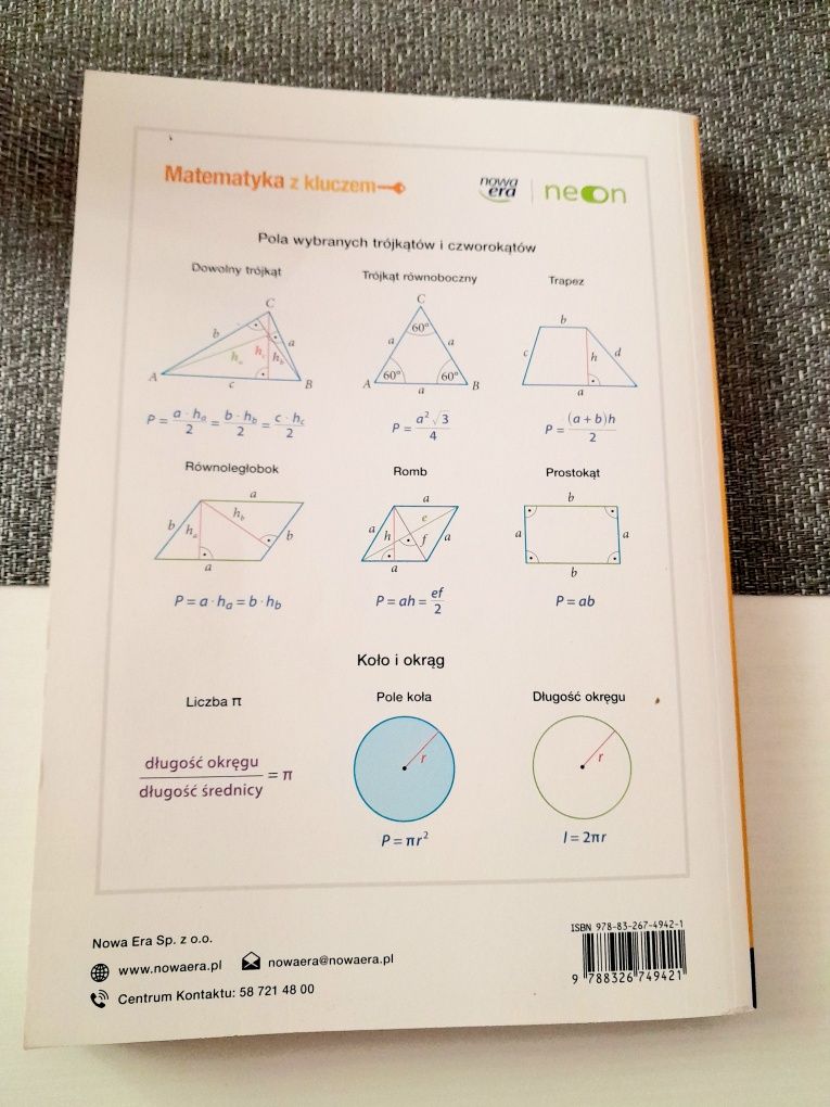Matematyka z kluczem NEON. Klasa 8. Podręcznik NOWA EDYCJA