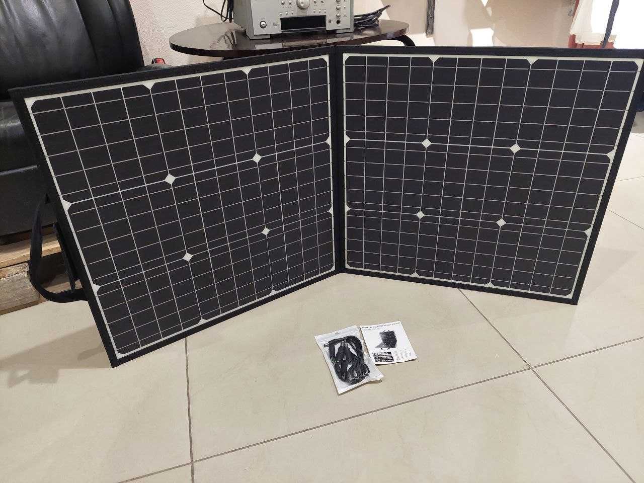 Сонячна панель FlashFish 100W, 18V (SP18V100W) чорна