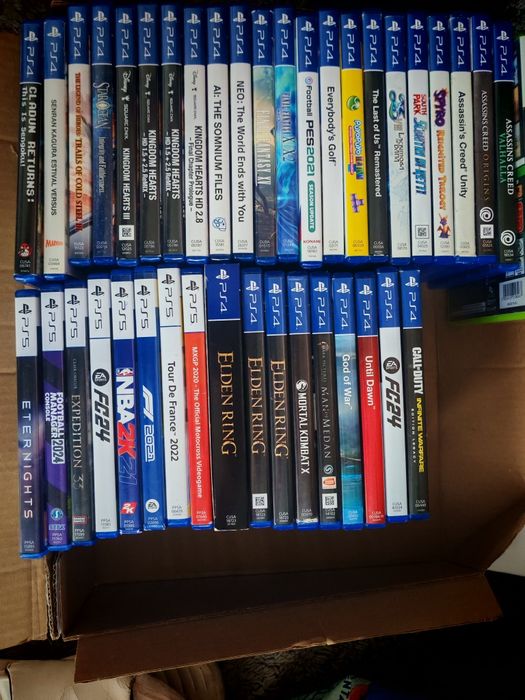 Jogos PlayStation 4/5 e nintendo switch e joycons