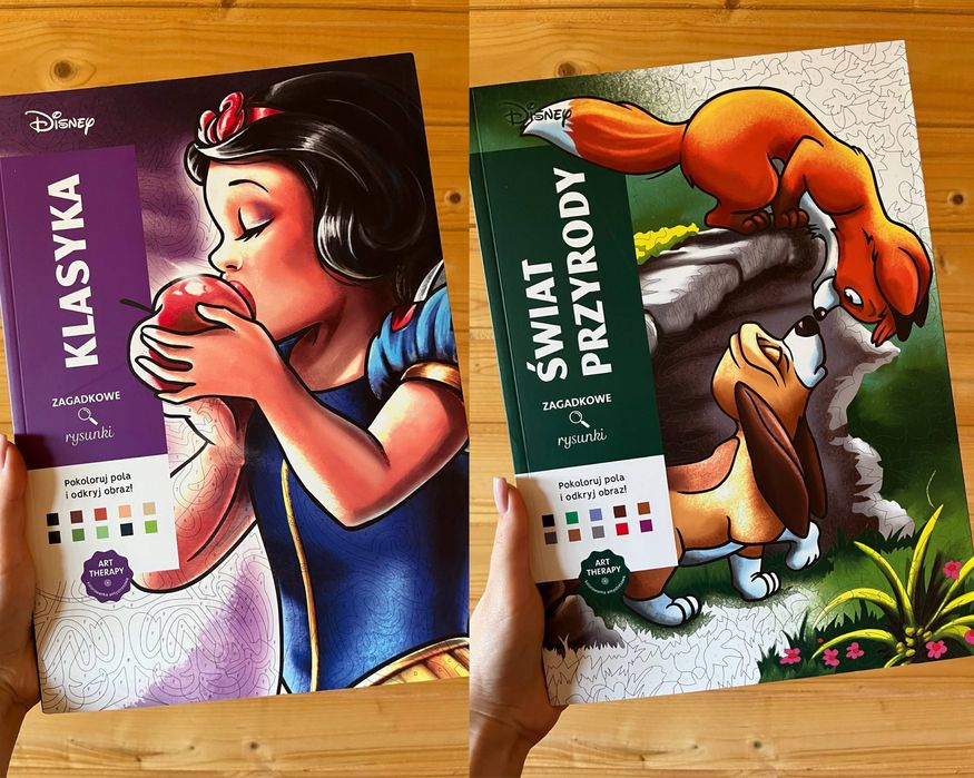 Оригінальні розмальовки Disney (Польське та Французьке видання)