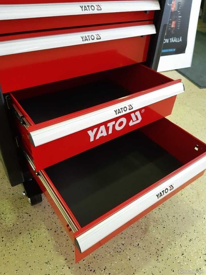 Шкаф Yato YT-55300 тележка с инструментами на 177 эл. стол тумба