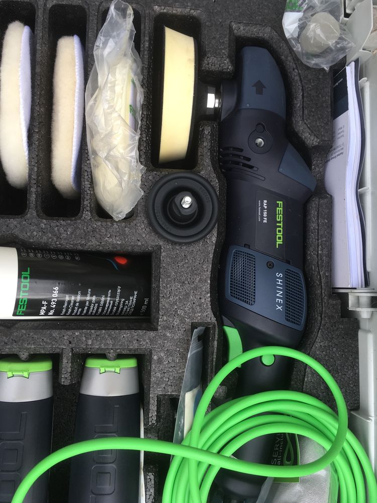 Полірувальна машина Festool SHINEX RAP 150 FE-Set Automotive