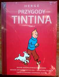 Przygody Tintina tom 4 komiks nowy folia