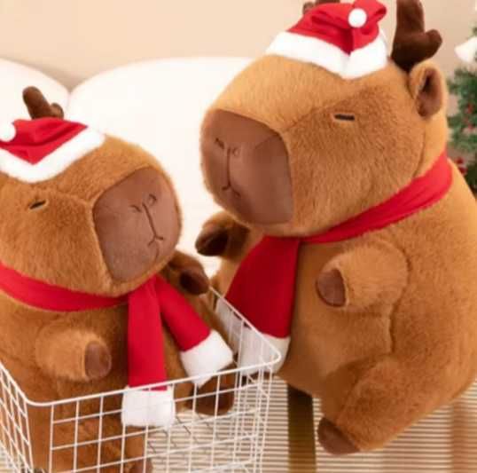 Іграшка-новорічна. Капібара. Велика .30см. ЯКІСТЬ.