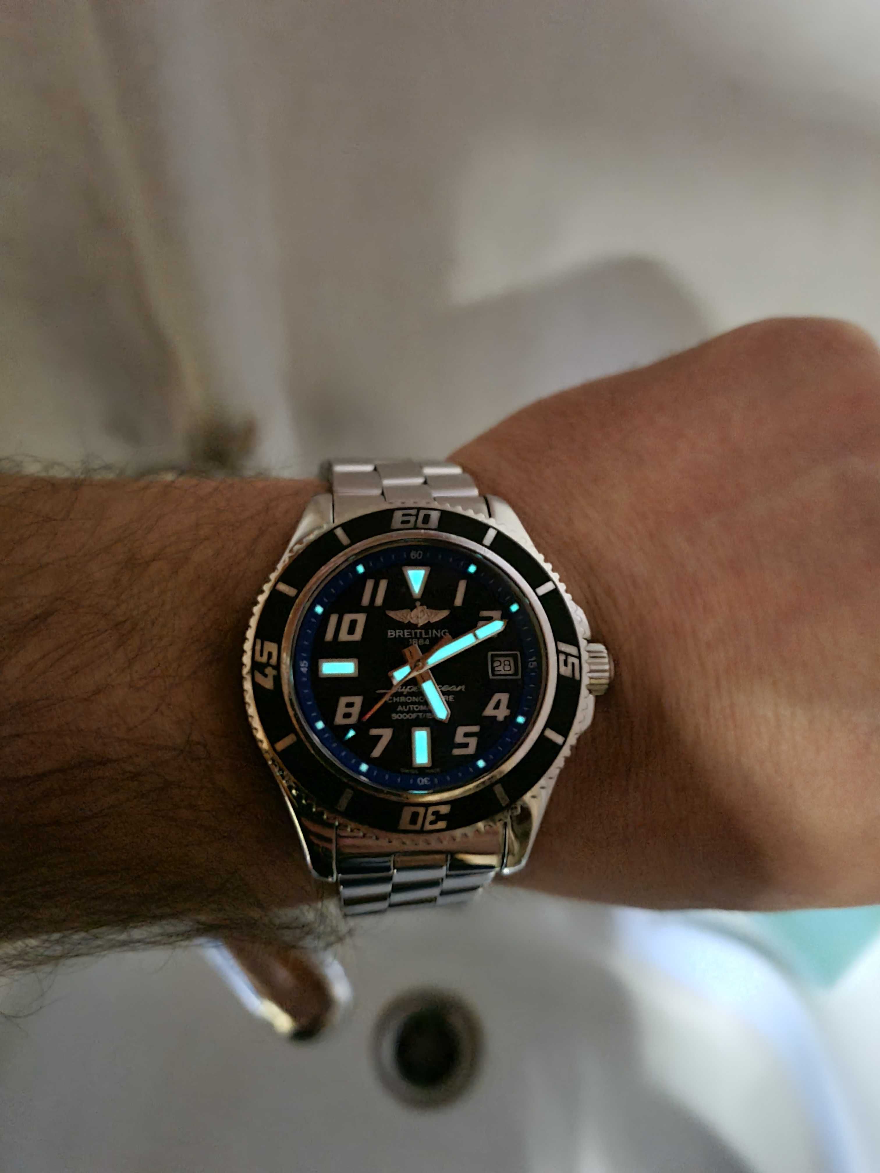 Oryginalny Breitling Superocean II 42 A17364