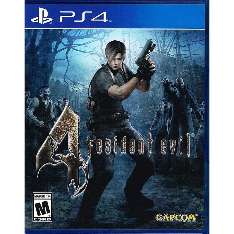 Gra Resident Evil 4 -Remaster-PS4-Sony Playstation 4-pudełko jak nowa