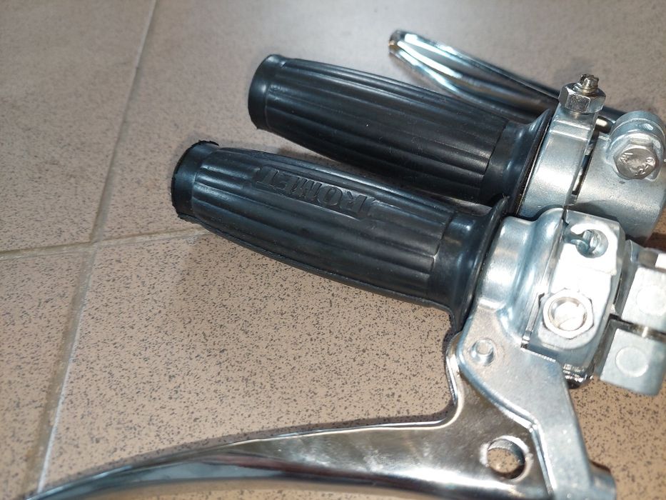 Manetki gazu biegów romet komar motorynka m1 na kierownice