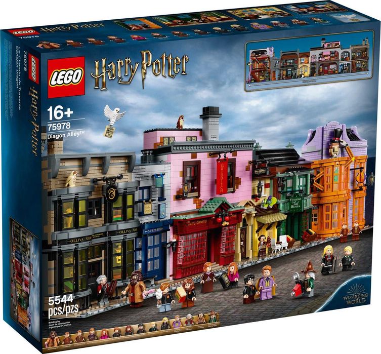 Набір Лего Гаррі Поттер - Алея Діаґон [LEGO 75978 Harry Potter Diagon]