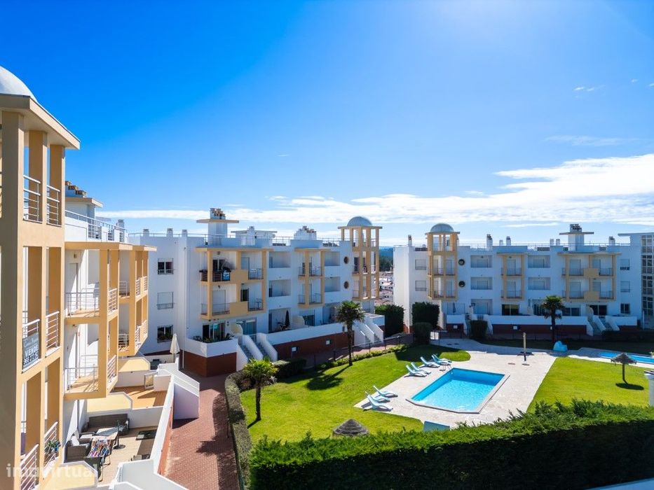 Apart T3 em condomínio com piscina e jardim - Costa de Prata - Nazaré