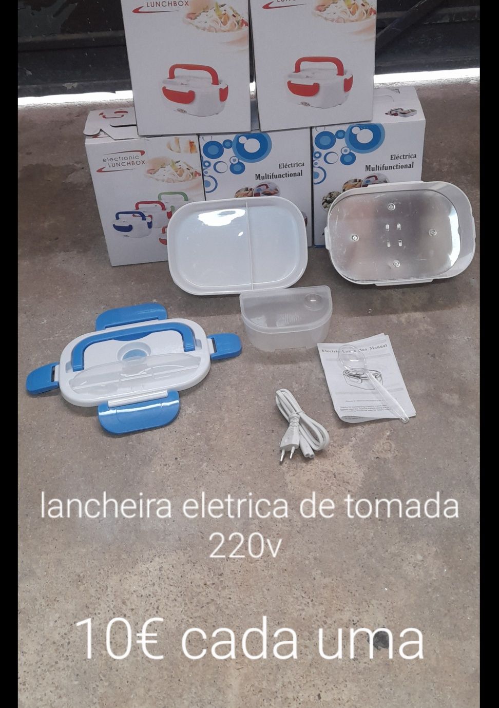 Lancheira eletrica de tomada 220v