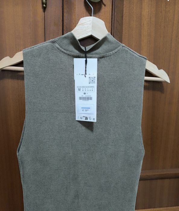 Vestido longo da Zara