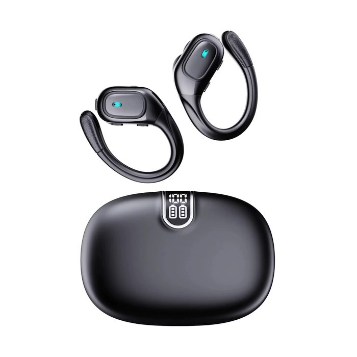 Słuchawki bezprzewodowe Bluetooth czarne ANC mikrofon 30h IPX5 BX28