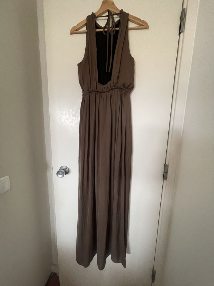 Vestido comprido Zara