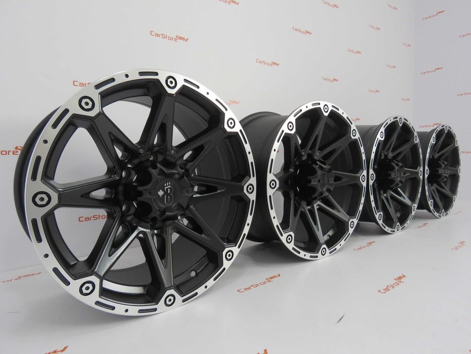 Jantes 4x4 Torke 17 x 8.5 et  15 6x139.7