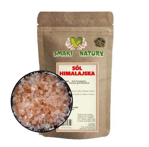 SÓL Himalajska Gruba 100g PREMIUM  granulowana SmakiNatury