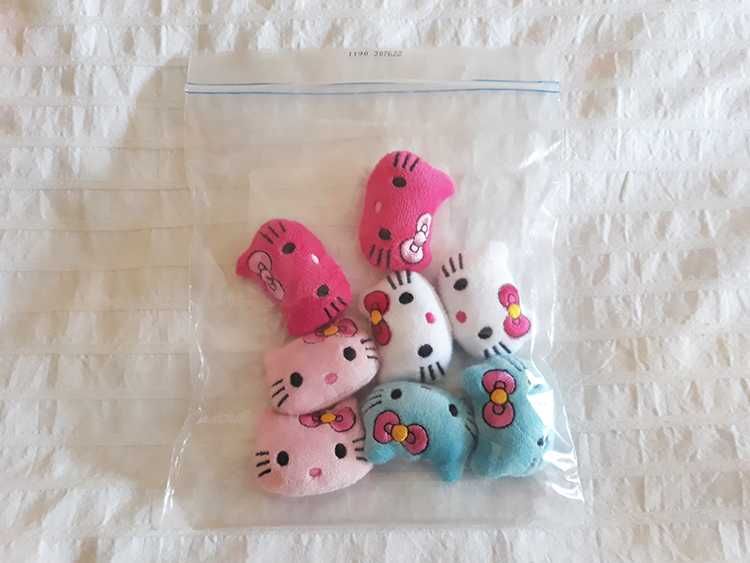 Conjunto Peluches Bonecos Hello Kitty Matrioska Artesanato