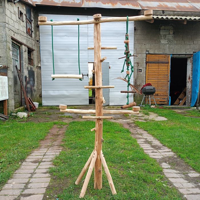 Stojak dla papug plac zabaw