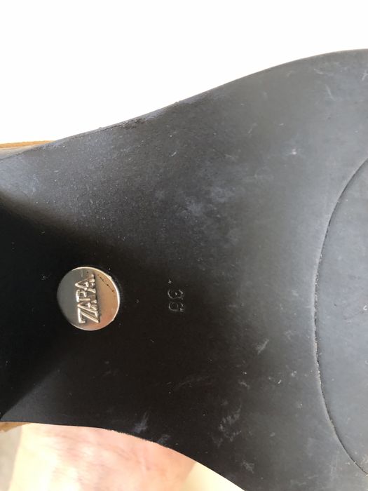 Казаки ботильоны zara 36 размер