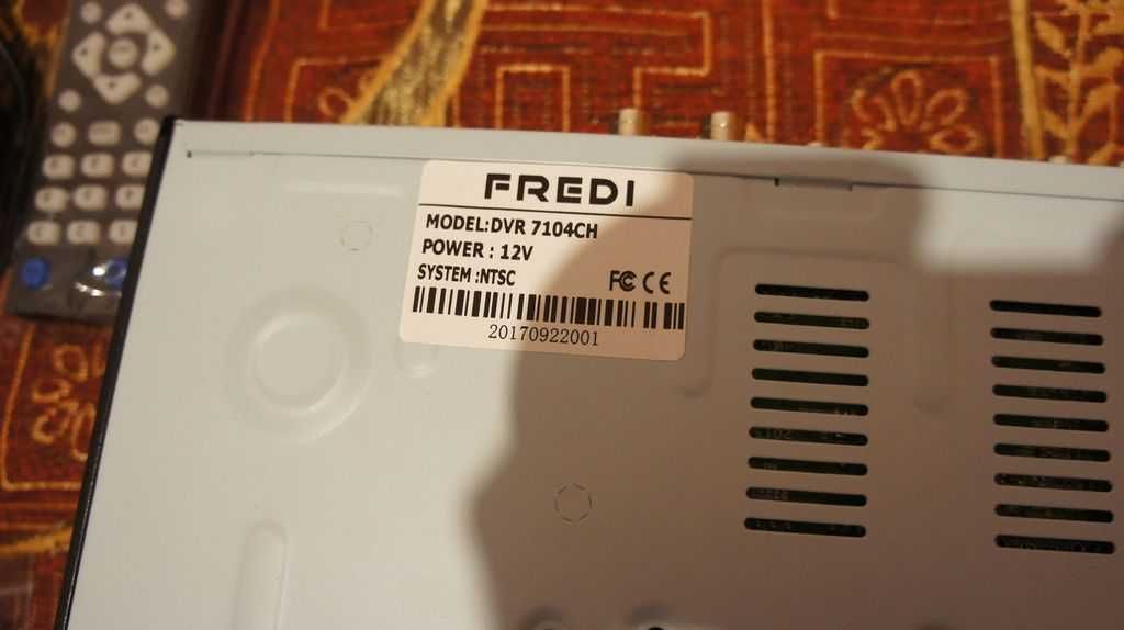 Система видеонаблюдения FREDI 4CH 960H 800TVL 4 камеры CCTV с кабелем