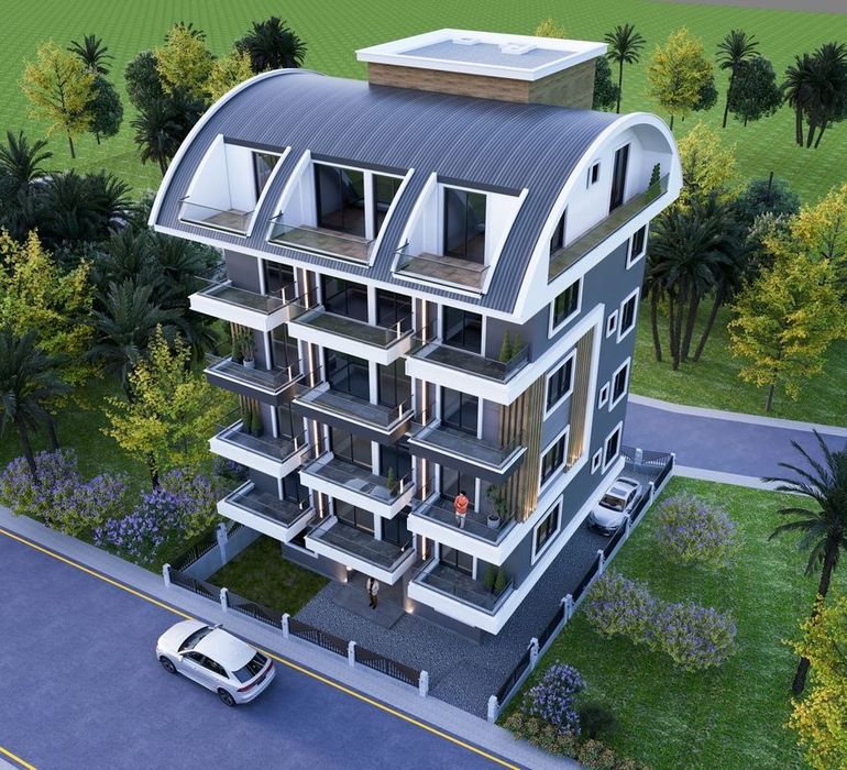 Апартаменты в новом ЖК,Авсалар,Алания,Турция