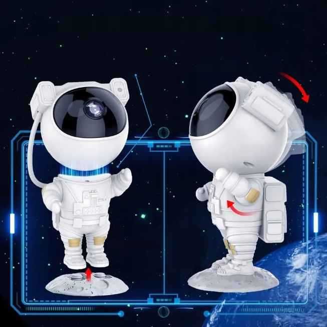 Projektor Gwiazd Astronauta Lampka Nocna + Pilot OKAZJA!!!