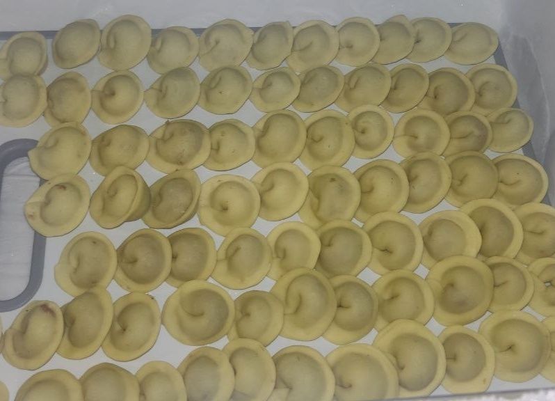 Домашние пельмени вареники